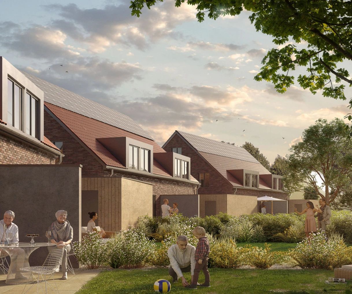 doppelhaeuser-isselhorst-teaser Kaiserquartier Gütersloh als innerstädtisches Neubauprojekt mit Wohnungen, Büros und Gastronomieflächen